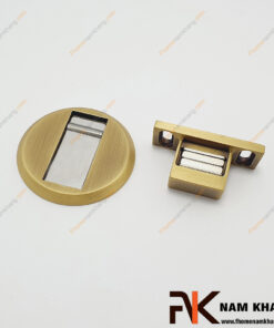 Chặn cửa âm sàn nam châm bằng đồng NK262-DRD FHOMENA