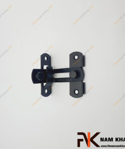 Chốt cửa gài góc chữ L màu đen NKCC005-GLLD FHOMENAMKH