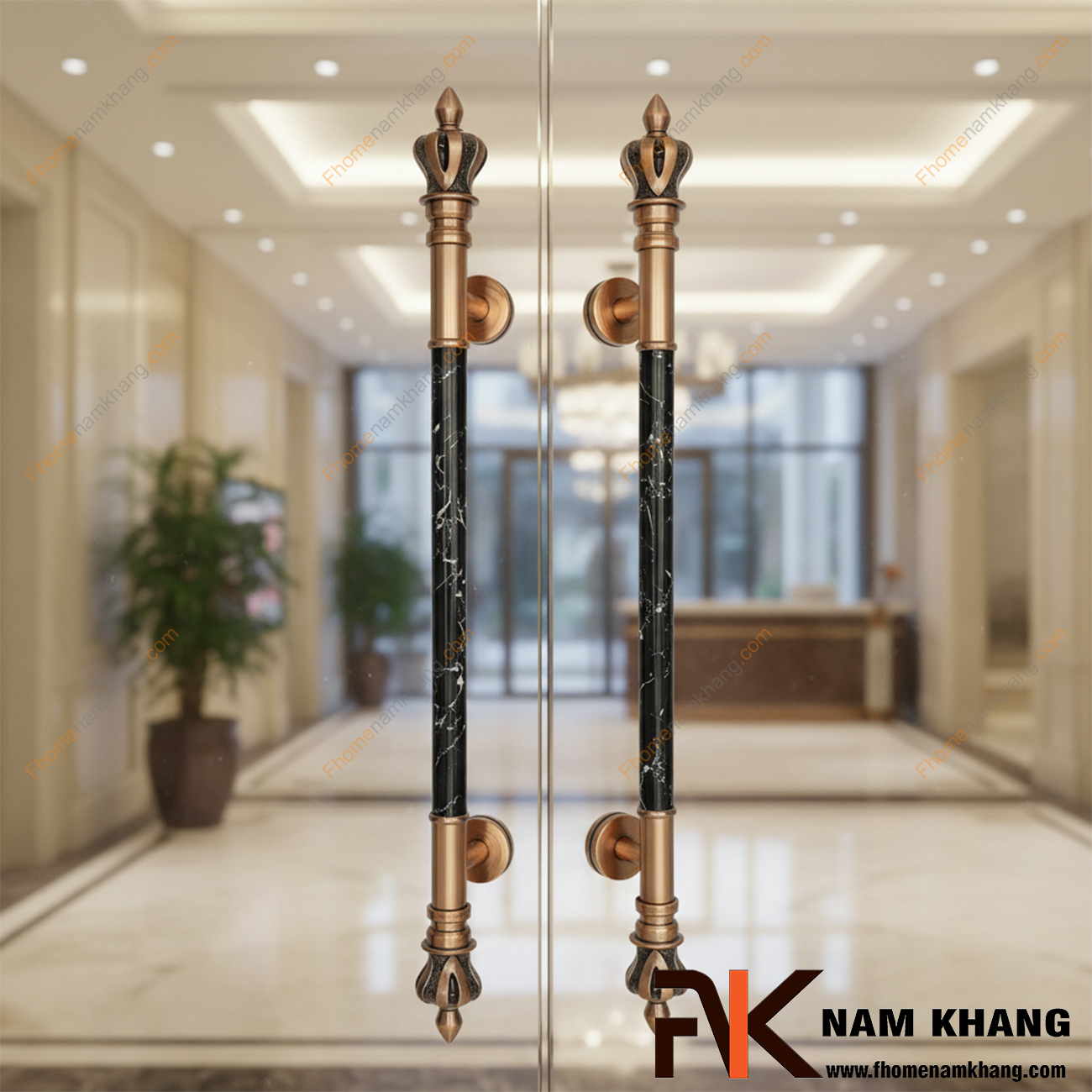 Tay nắm cửa kính cường lực là gì? Cấu tạo, công dụng và các loại phổ biến