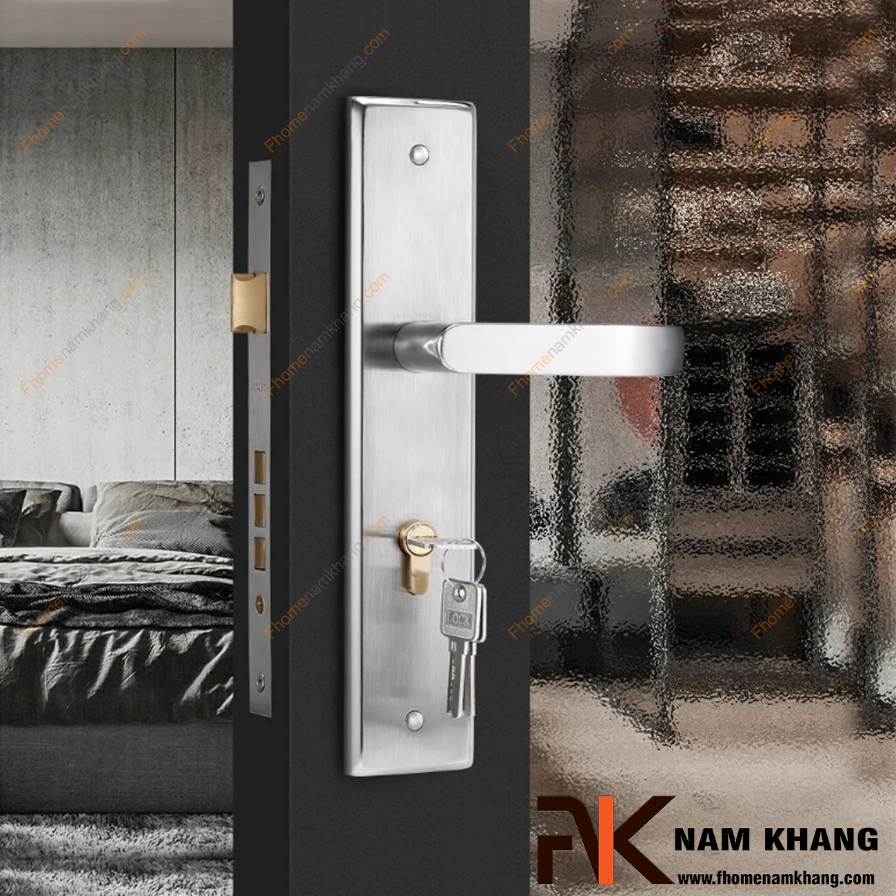 Top 10 mẫu khóa cửa chính được ưa chuộng nhất hiện nay