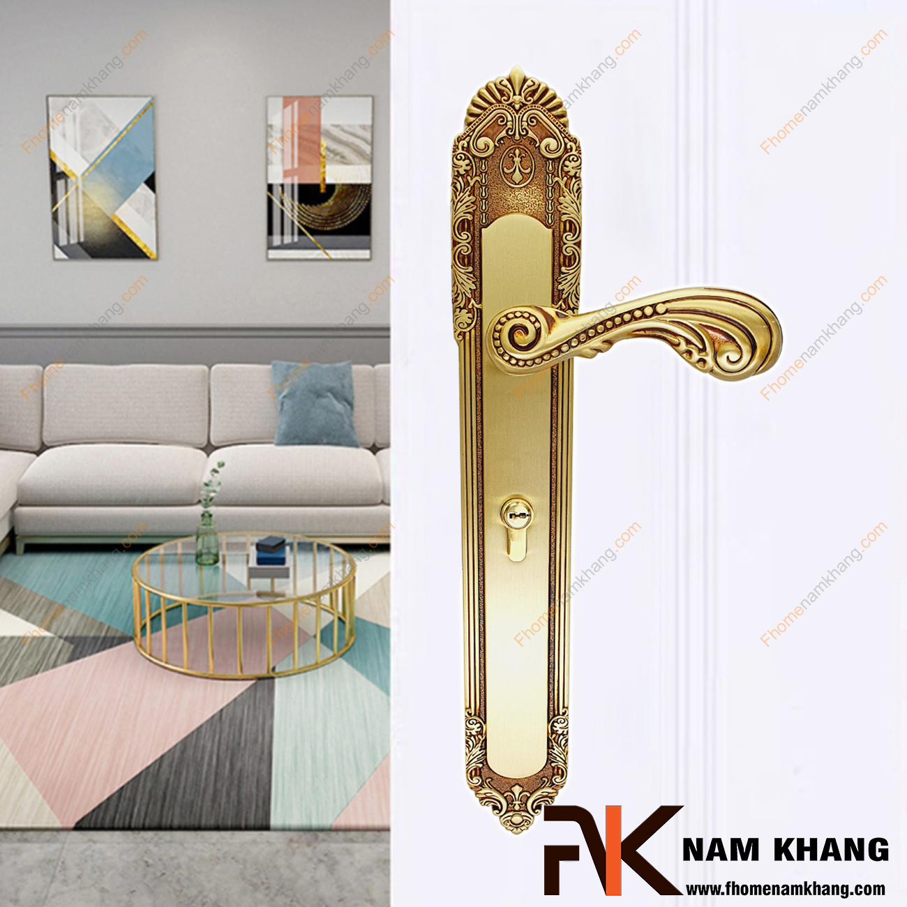 Top 10 mẫu khóa cửa chính được ưa chuộng nhất hiện nay