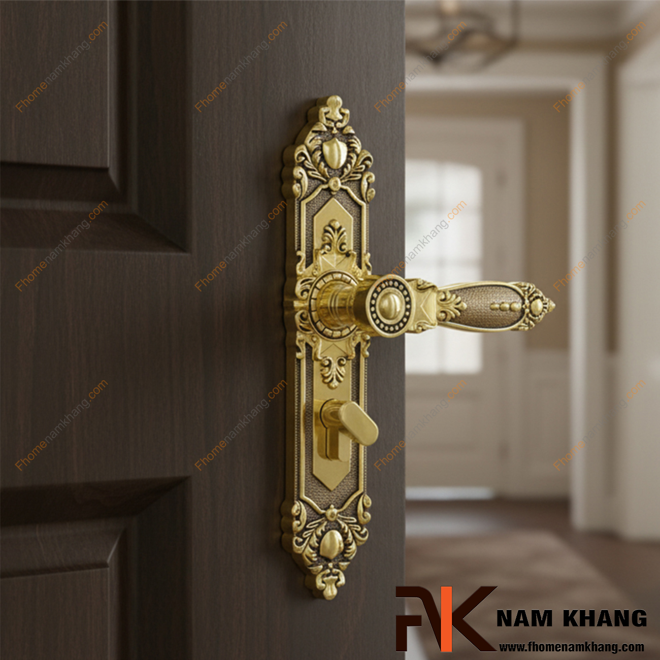 Các loại khóa tay gạt cửa gỗ phổ biến trên thị trường Các loại khóa tay gạt cửa gỗ phổ biến trên thị trường