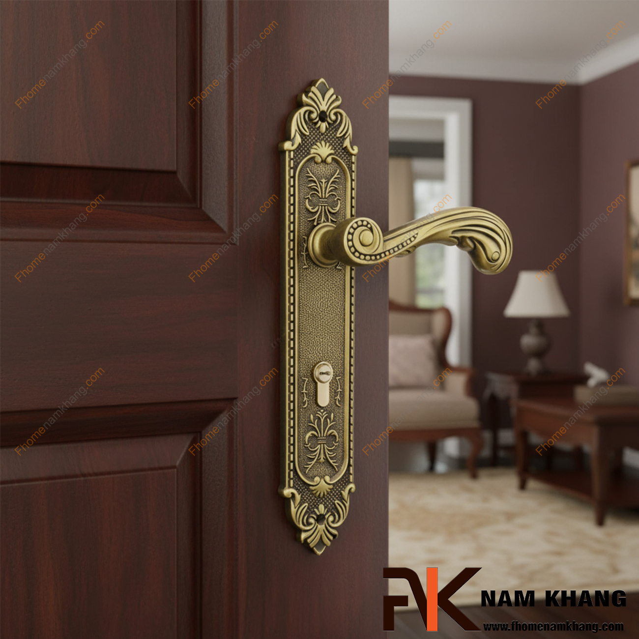 Các loại khóa tay gạt cửa gỗ phổ biến trên thị trường Các loại khóa tay gạt cửa gỗ phổ biến trên thị trường
