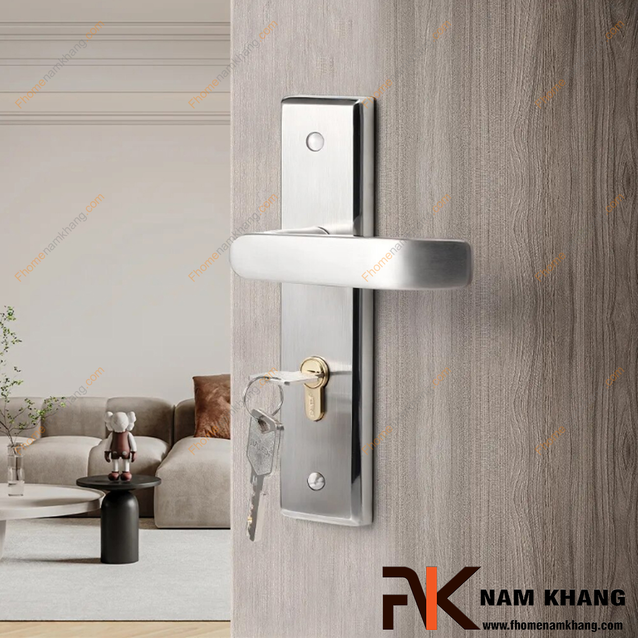 Các loại khóa tay gạt cửa gỗ phổ biến trên thị trường Các loại khóa tay gạt cửa gỗ phổ biến trên thị trường