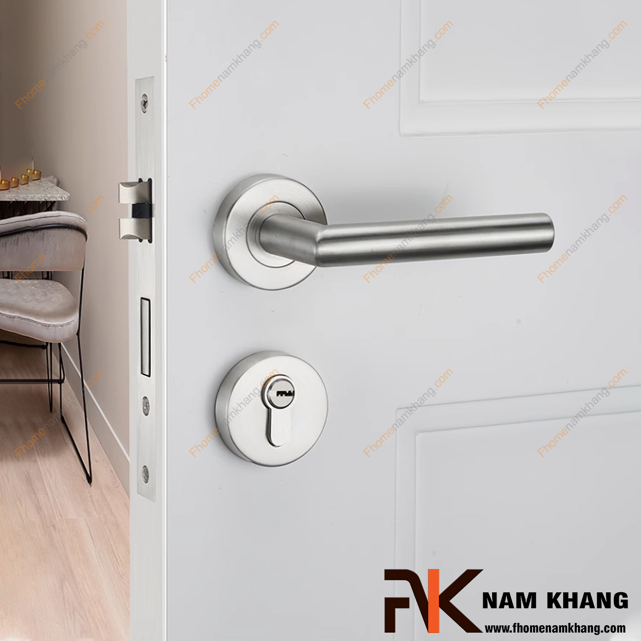 Các loại khóa tay gạt cửa gỗ phổ biến trên thị trường Các loại khóa tay gạt cửa gỗ phổ biến trên thị trường