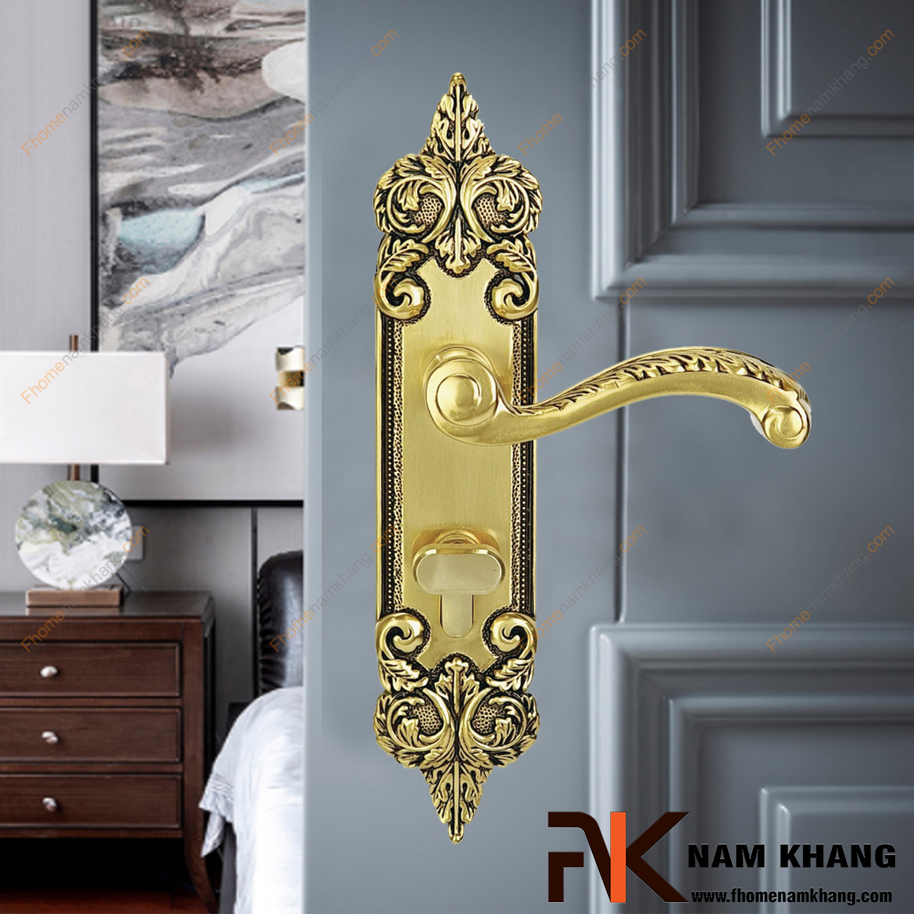 Cách lắp đặt khóa tay gạt cửa gỗ đúng kỹ thuật