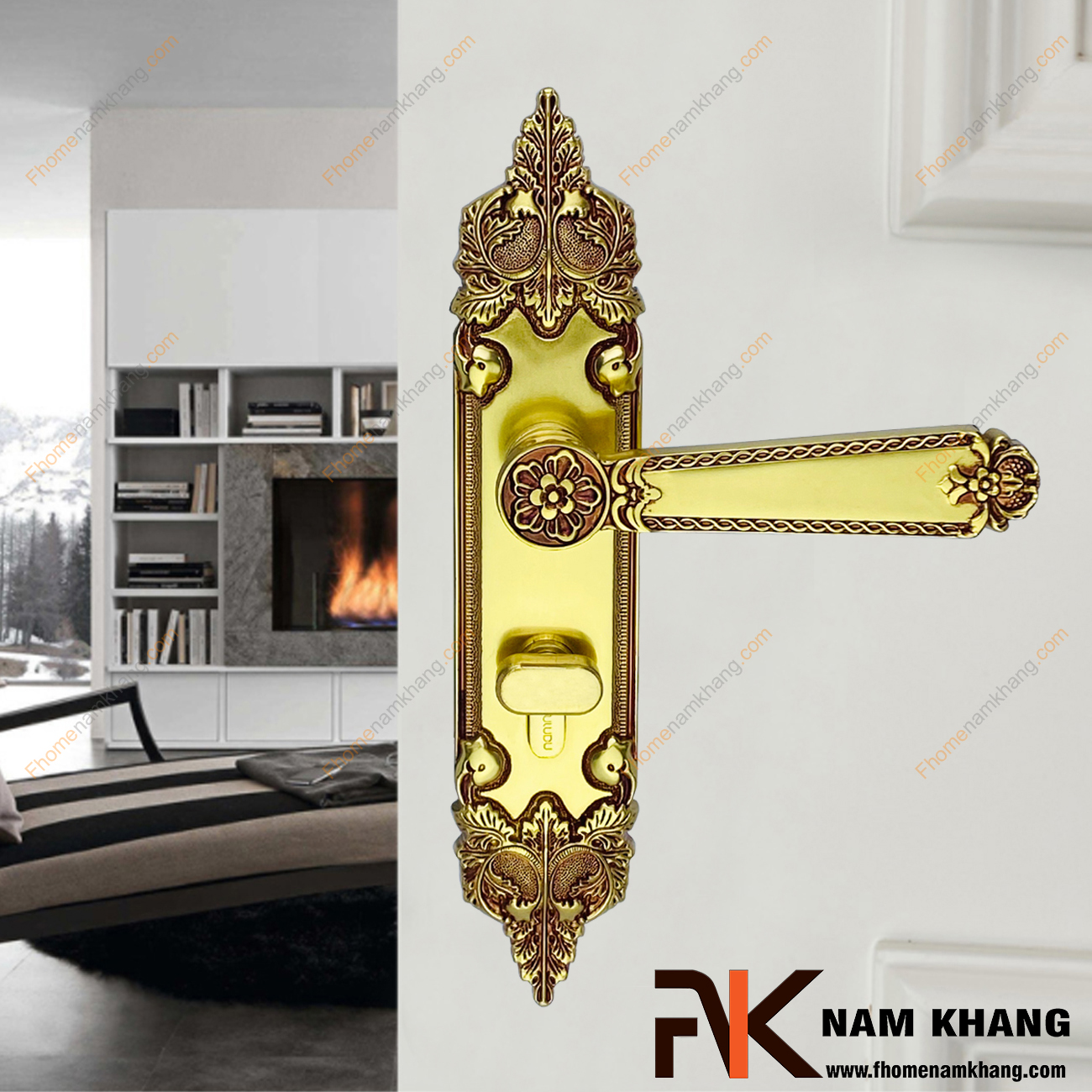 Cách lắp đặt khóa tay gạt cửa gỗ đúng kỹ thuật
