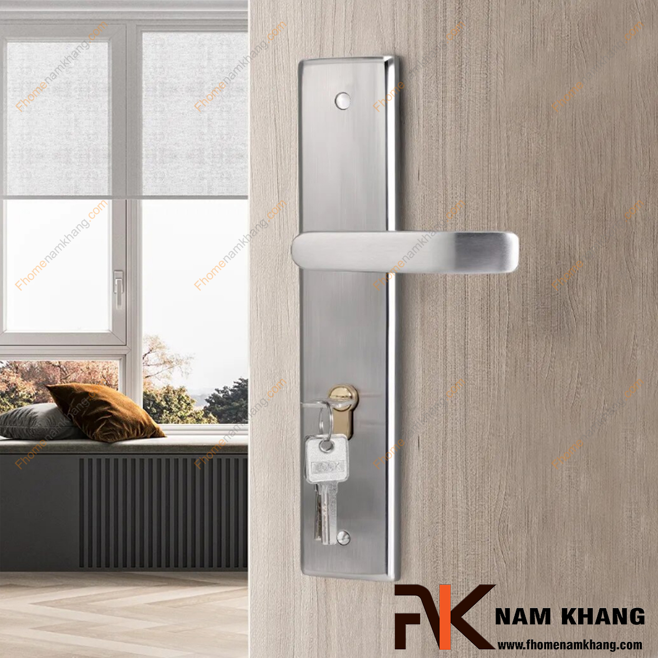 Khóa tay gạt cửa gỗ: Cách chọn mẫu đẹp, bền và phù hợp với ngôi nhà Khóa tay gạt cửa gỗ: Cách chọn mẫu đẹp, bền và phù hợp với ngôi nhà