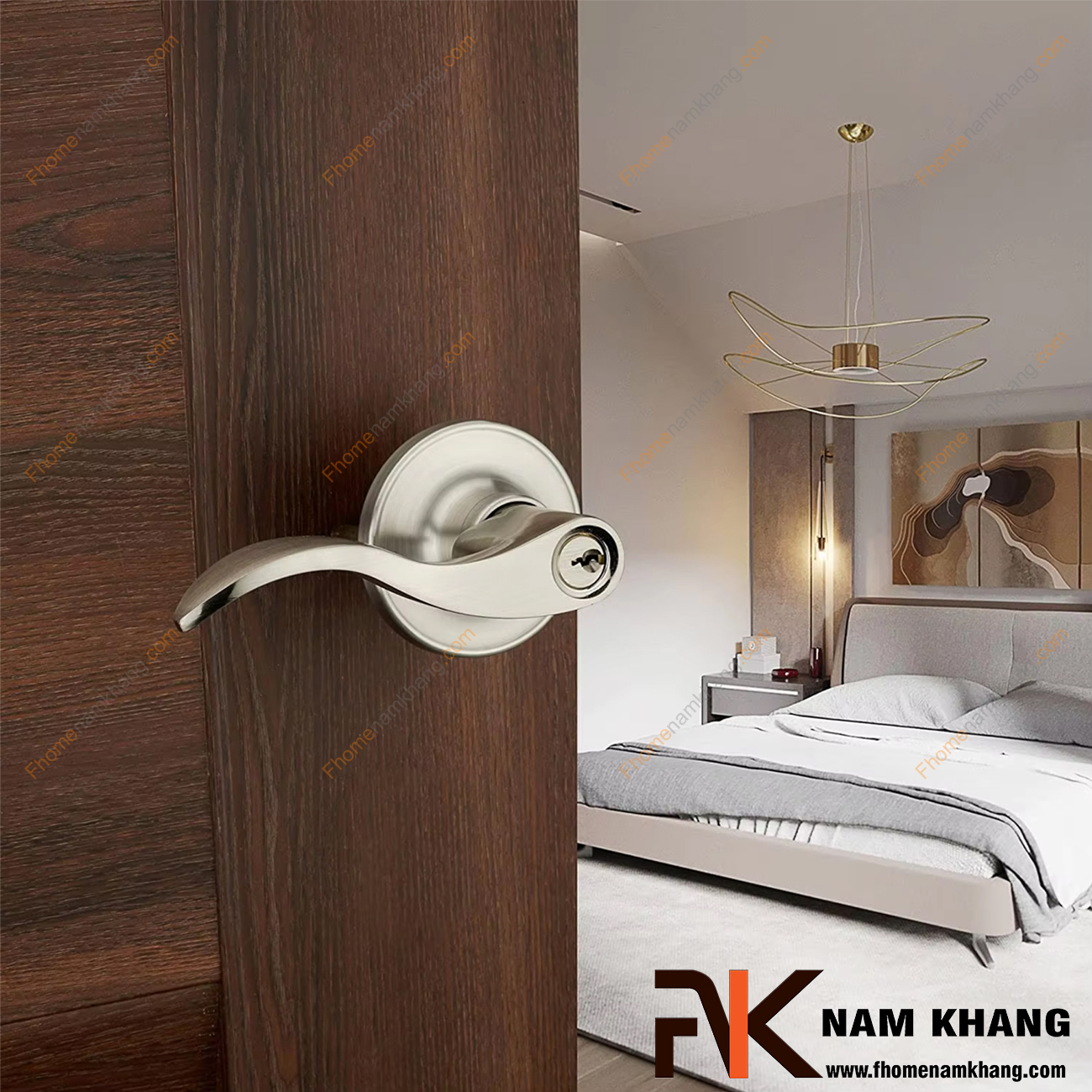Khóa tay gạt cửa gỗ là gì? Vì sao được nhiều gia đình lựa chọn? Khóa tay gạt cửa gỗ là gì? Vì sao được nhiều gia đình lựa chọn?