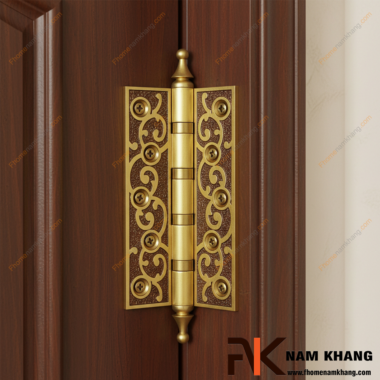 Cách chọn bản lề lá đồng phù hợp với cửa