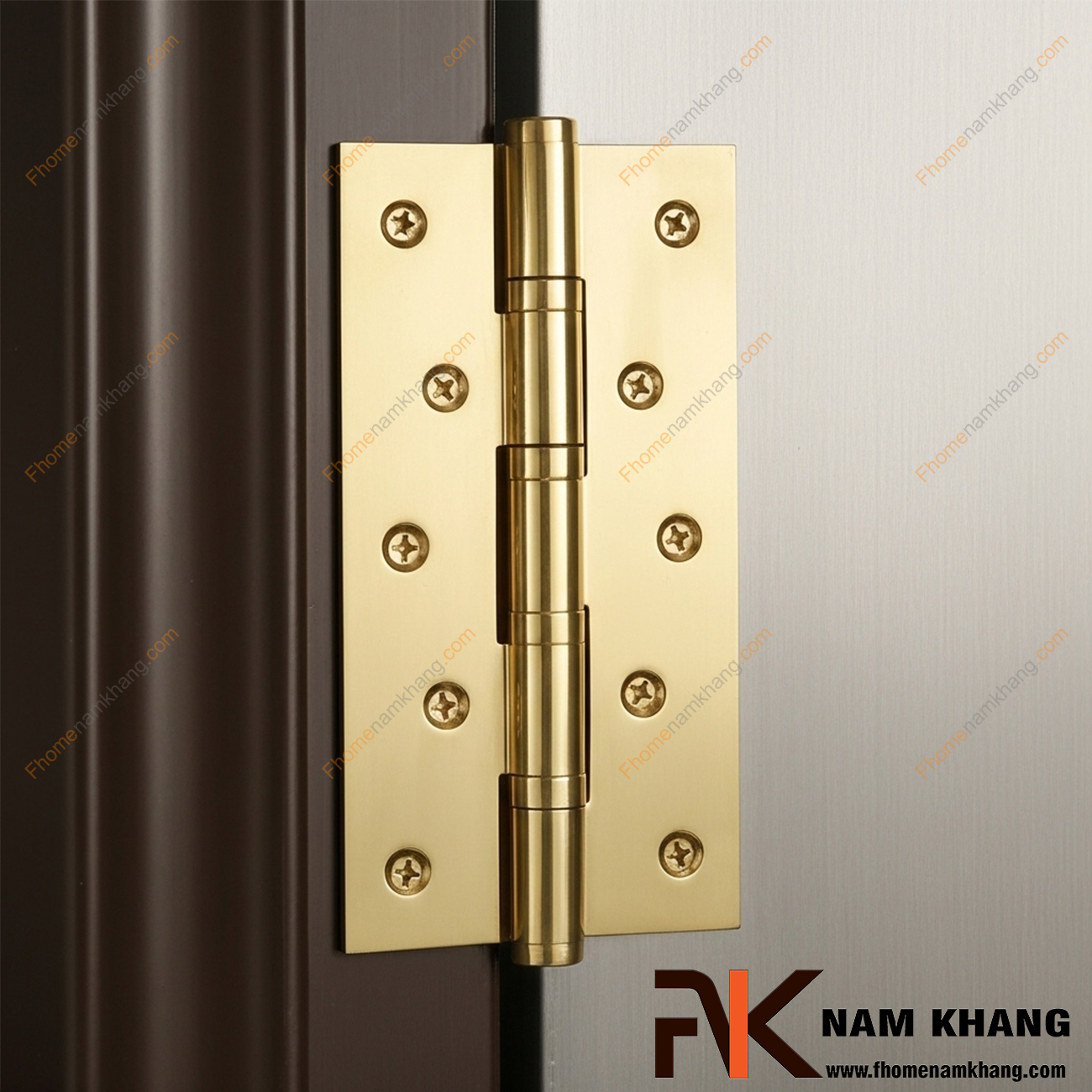 Cách chọn bản lề lá đồng phù hợp với cửa